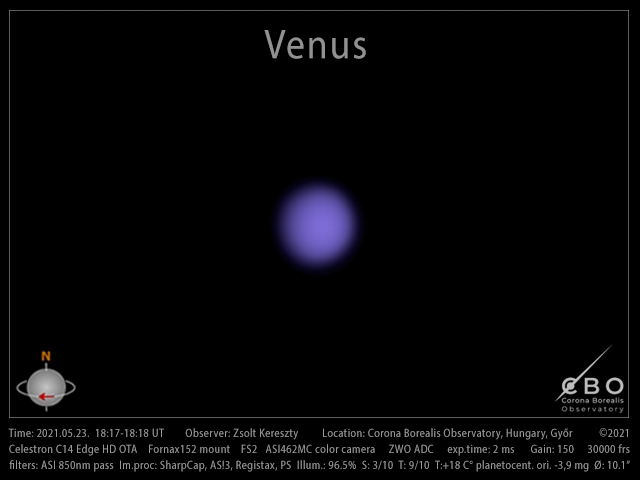 Vénusz 2021.05.23