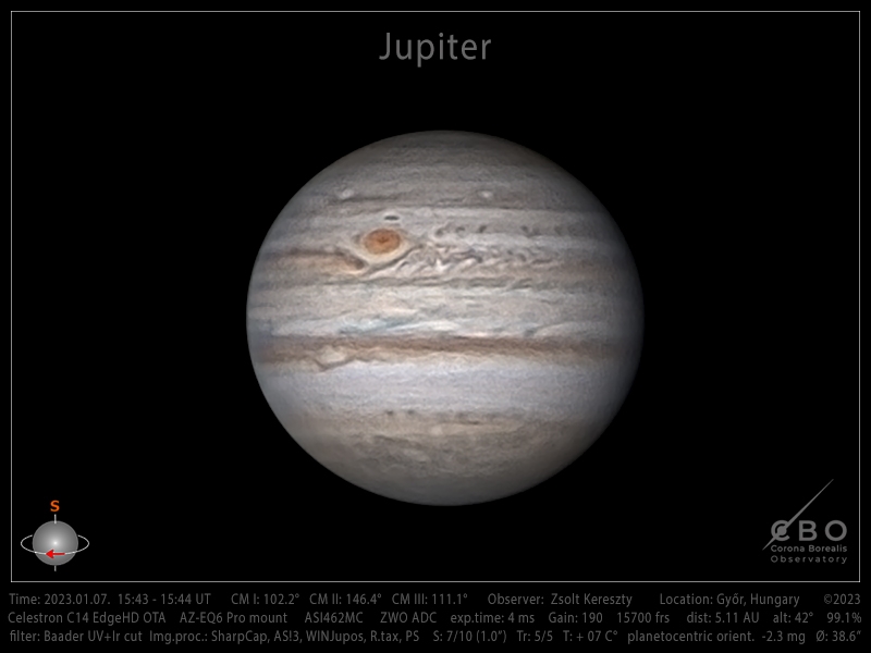 Jupiter 2023.01.07.