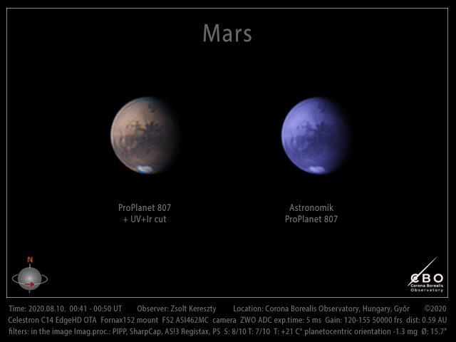 Mars 2020.08.10.