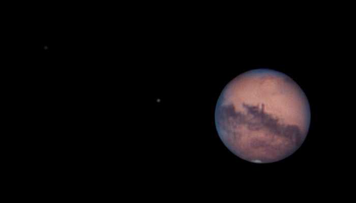 A Mars és a -> Deimos -> Phobos holdak