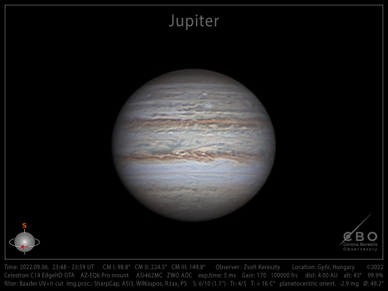 Jupiter 2022.09.06.