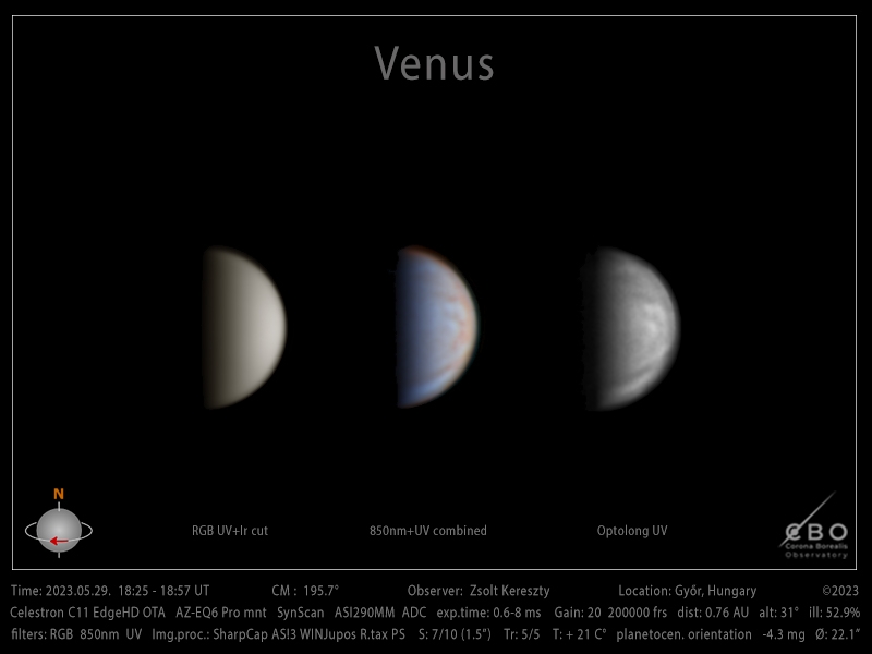 Vénusz 2023.05.29.
